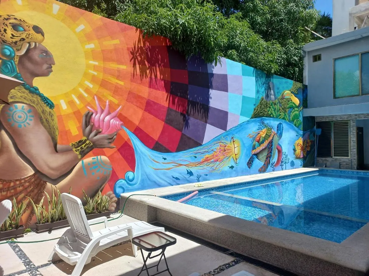 坎昆 Casa Arya Con Piscina 2 Personas酒店