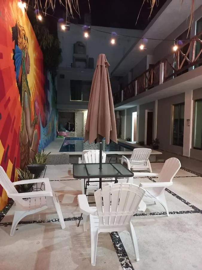 Гостевой дом Отель Casa Arya Con Piscina 2 Personas Канкун
